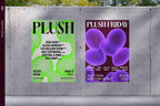 Faded Blobs - 8K Poster Graphic Elements
