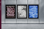 Faded Blobs - 8K Poster Graphic Elements
