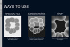 Faded Blobs - 8K Poster Graphic Elements